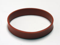 Red Silicone Rubber Seal for 6" Discharge