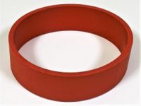 Red Silicone Rubber Seal for 4" Discharge